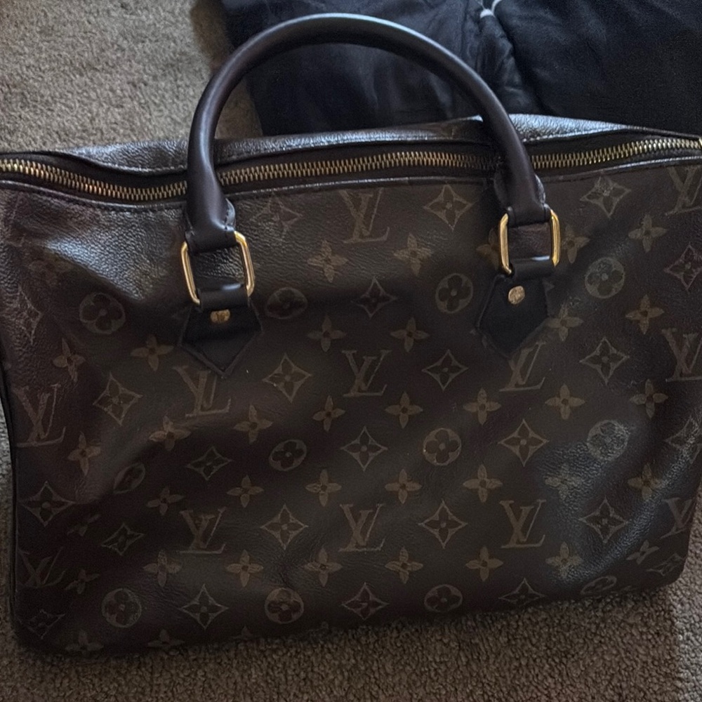 Louis Vuitton Brown Monogram Briefcase